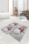 Mijölnir Juego de alfombrillas de baño Starfish Multicolor